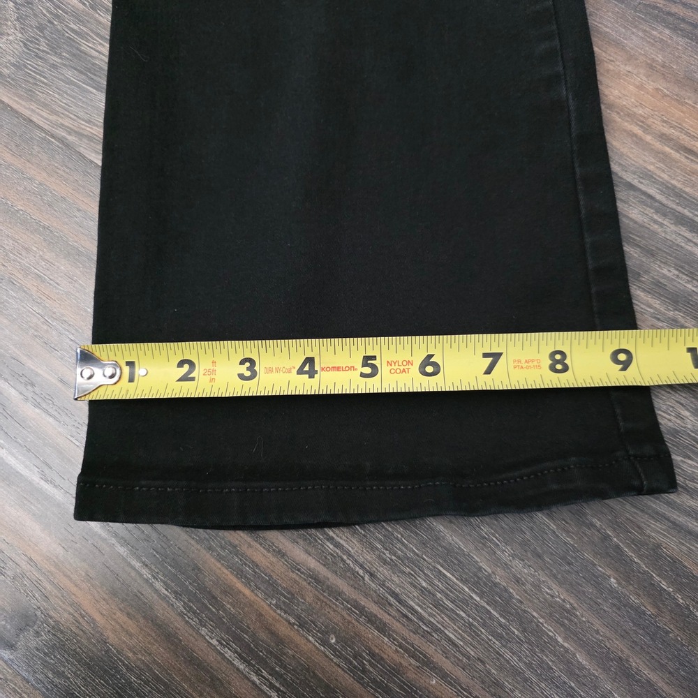 Lee Regular Fit Bootcut Mid Rise Flex Motion Black Jeans Womens 16 Long - Picture 5 of 12